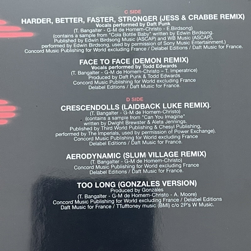 แผ่นเสียง Daft Punk - Daft Club album ,2 x Vinyl, LP, Compilation, Reissue EU มือหนึ่ง ซีล