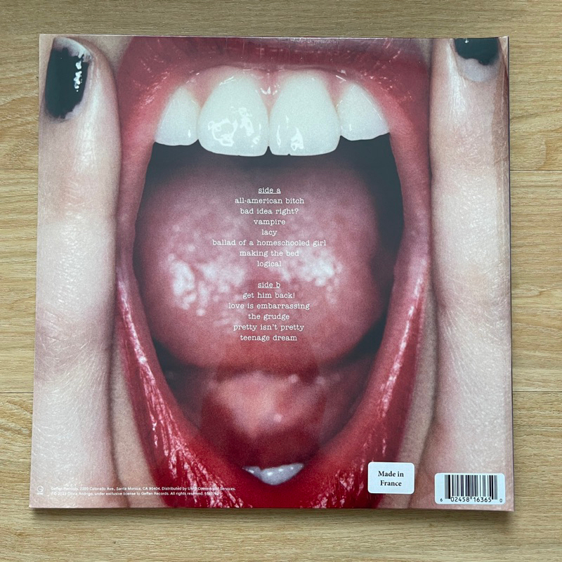 แผ่นเสียง Olivia Rodrigo - Guts , **Bright Pink vinyl , LP, Album, Limited Edition, mexico มือหนึ่ง ซีล