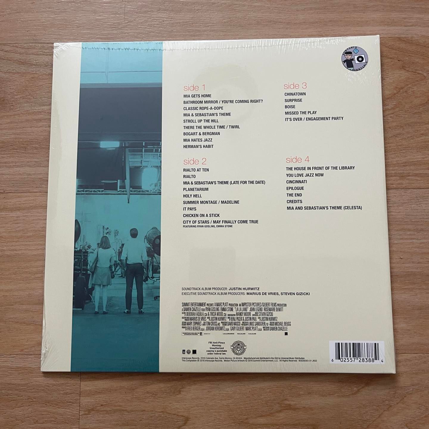 แผ่นเสียง Justin Hurwitz La La Land (Original Motion Picture Score) 2 x Vinyl, LP, Album, Stereo, US แผ่นเสียงมือหนึ่ง ซีล