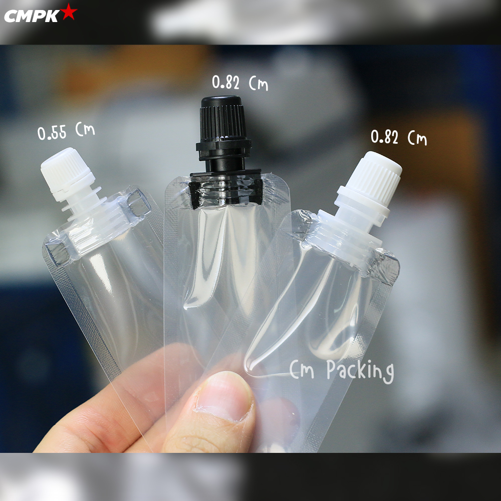 ถุงซอสฝาเกลียว สำหรับจิ๊กโฉ่ว โชยุ ซีอิ้ว ฟู้ดเกรด ขนาดบรรจุ 5-20 มล. (แพค 100 ใบ)