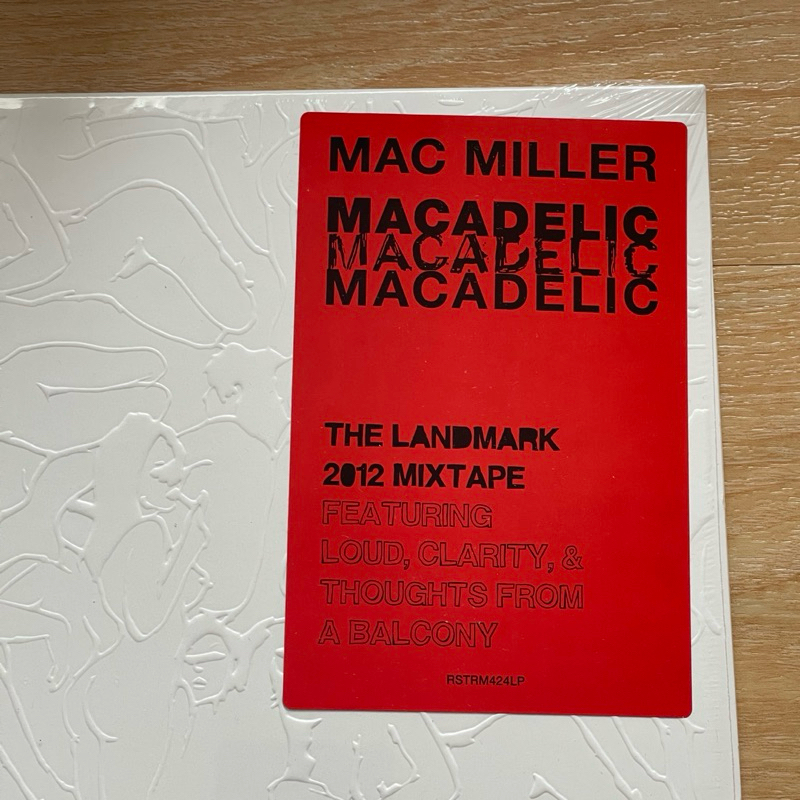 แผ่นเสียง Mac Miller - Macadelic , 2 x Vinyl, LP, Mixtape, Reissue, Stereo,EU มือหนึ่ง ซีล