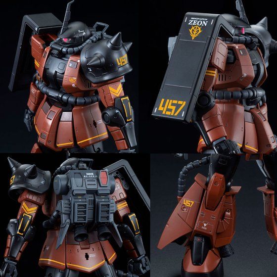 RG 1/144 ZAKU II GABBY HAZARD CUSTOM