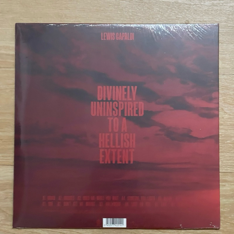 แผ่นเสียง Lewis Capaldi - Divinely Uninspired To A Hellish Extent ,Black Vinyl, LP, Album มือหนึ่ง ซีล