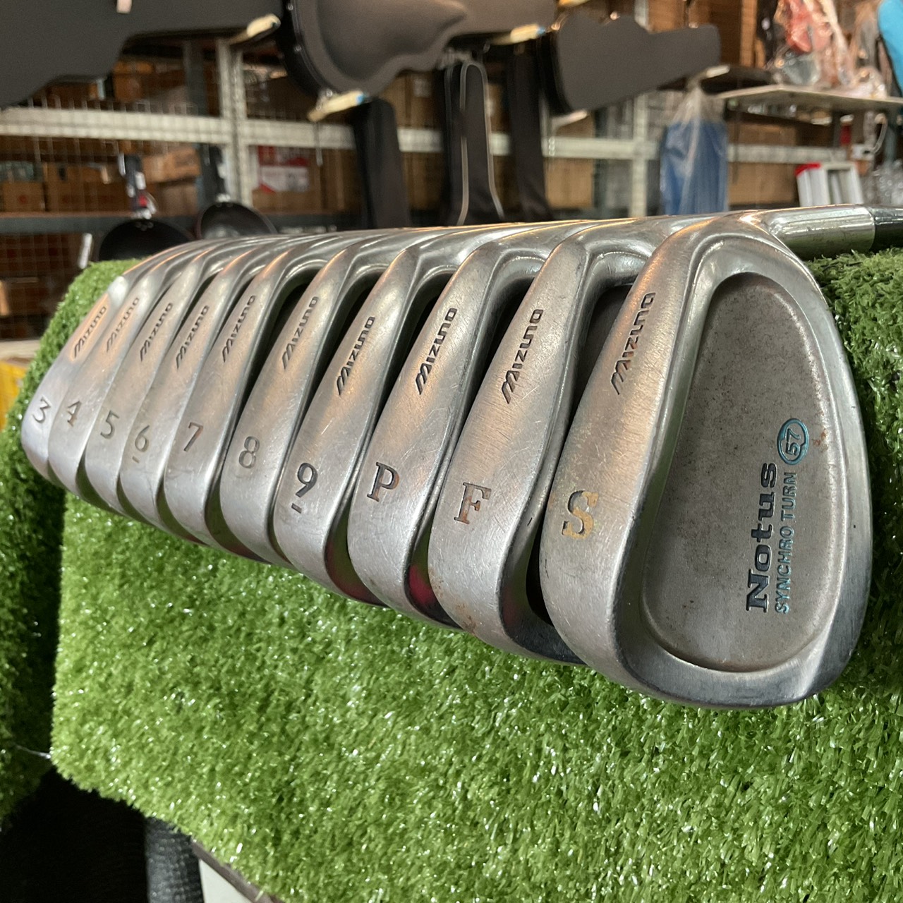 ไม้กอล์ฟ Mizuno : Notus SYNCHRO TURN 57/ α-LIGHT ก้านกราไฟร์