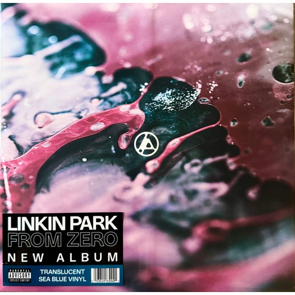 แผ่นเสียง Linkin Park - From Zero , Vinyl, LP, Translucent Sea Blue ,US มือหนึ่ง ซีล