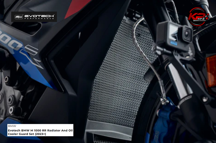 การ์ดหม้อน้ำ Radiator And Oil Cooler Guard Set EVOTECH FOR BMW M1000RR / M1000R (2023-2025)