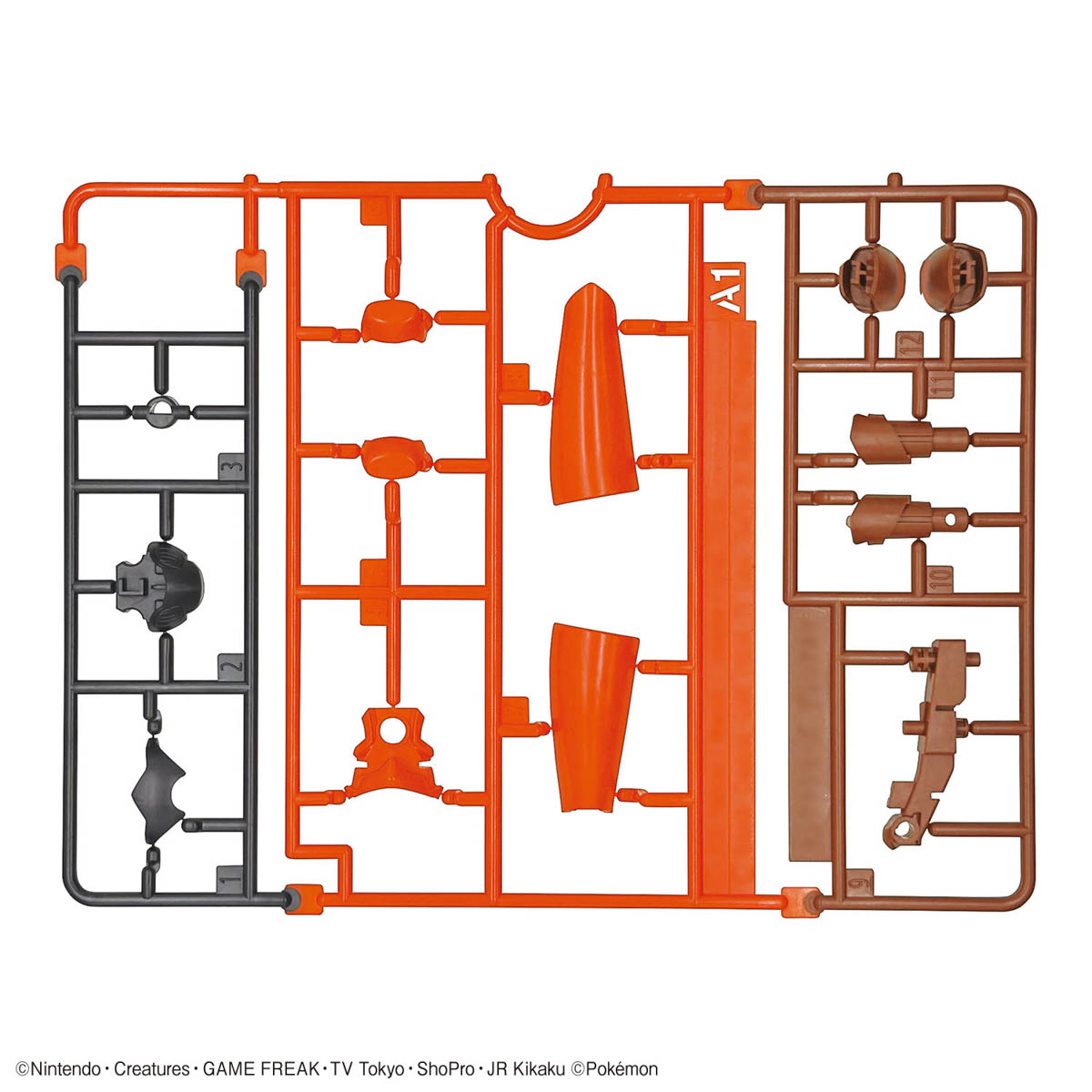 4573102685650 BANDAI SPIRITS POKEMON PLAMO COLLECTION 58 SELECT SERIES ARMAROUGE