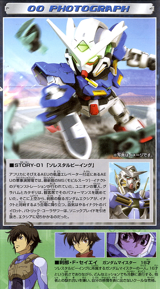 SDBB No. 313 GUNDAM EXIA
