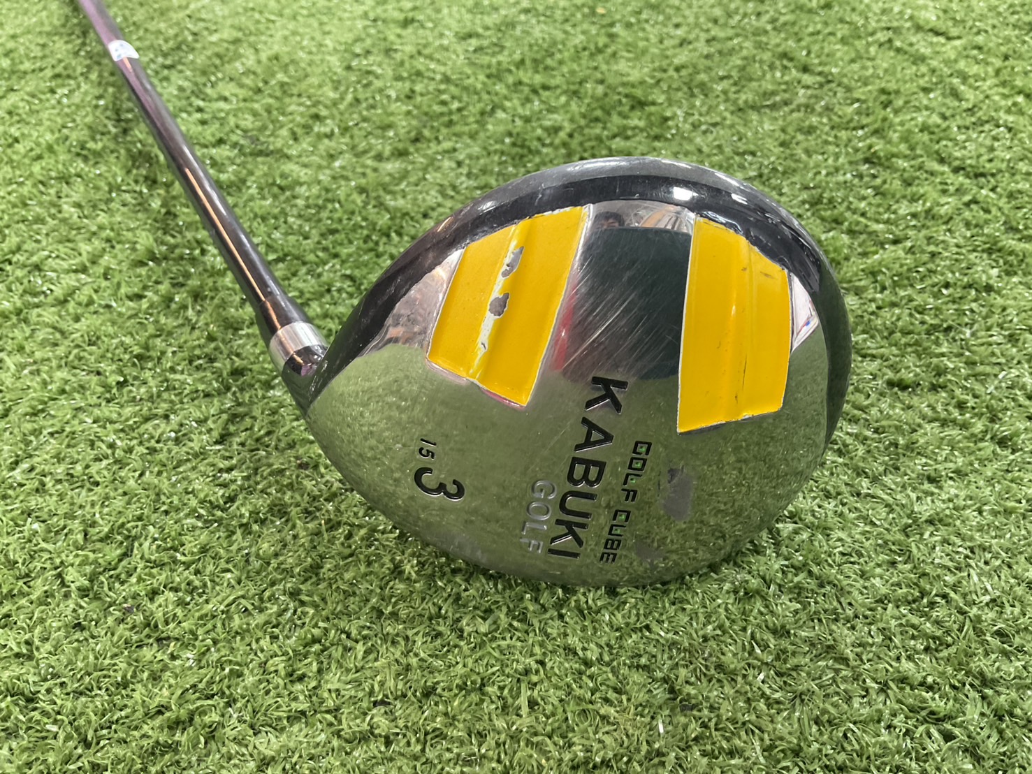 UTILITY 15° KABUKI GOLF : GOLF CUBE #3/ ATHLETE SPEC ก้านกราไฟร์
