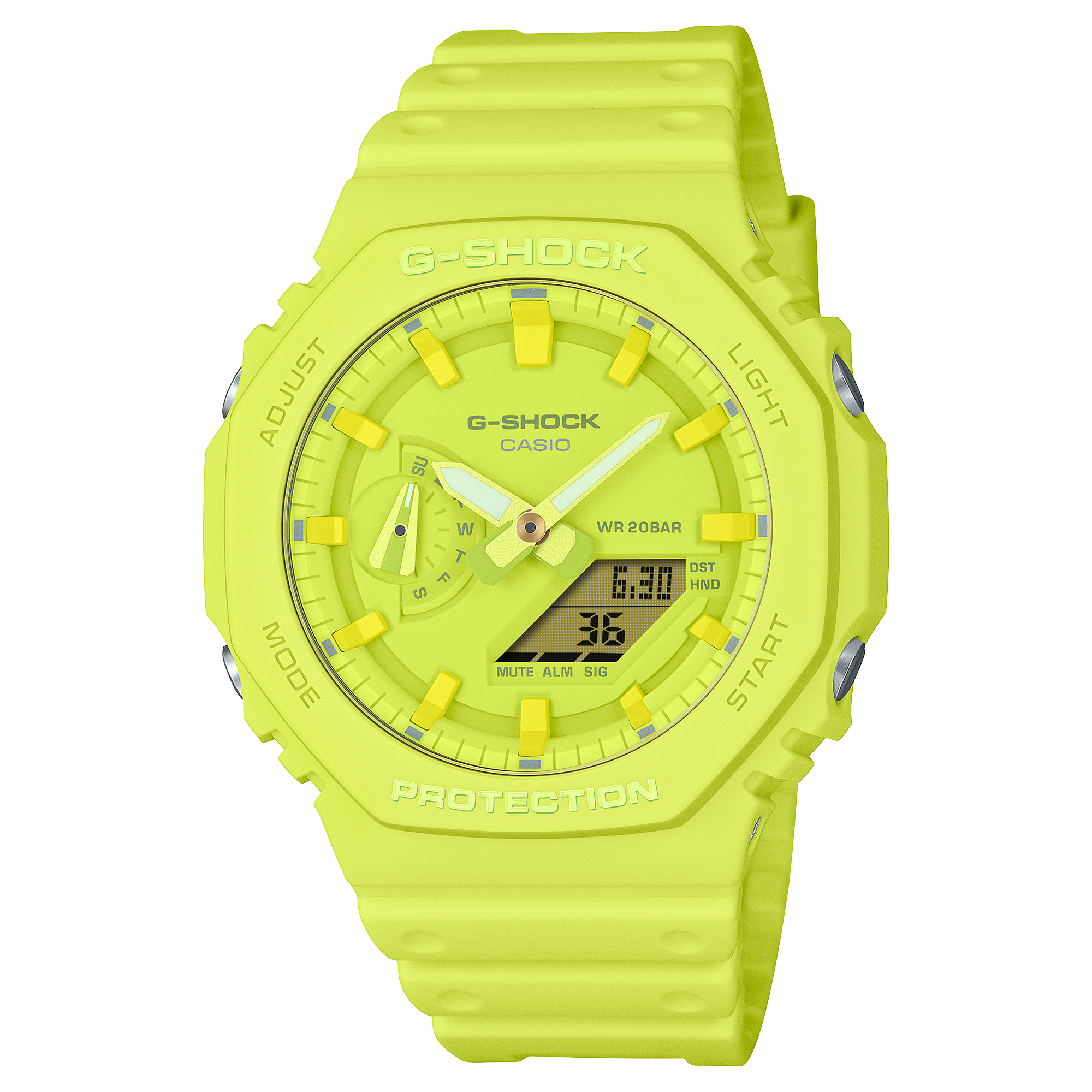 GA-2100-9A9 | อะนาล็อก-ดิจิตอลมาตรฐาน | ซีรีส์ 2100 | G-SHOCK | นาฬิกา | CASIO