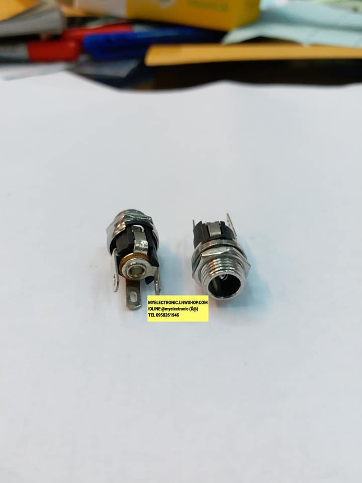 แจ็คDC7.5มม.เกลียวอ้วน7.5มม.ขายแจ็กอะแดปเตอร์,ขายJACK ADAPTERมี3ขา
