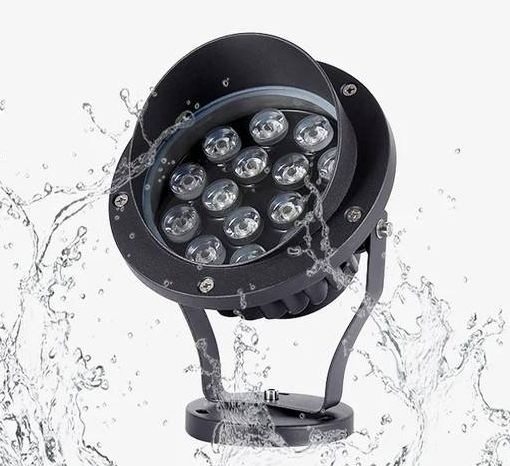 งานส่งห้าง สว่างพุ่ง โคมไฟ LED ส่องต้นไม้ ฟรีชุดขาปักดิน 220V กันน้ำ งานอลูมิเนียม โคมปักดิน ส่องสวนหย่อม ส่องสนามหญ้า ไฟปักสนาม led garden light