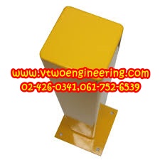 เสาเหล็กกันชน เหล็กกล่อง 3 นิ้ว สูง 80 ซม. TB0012