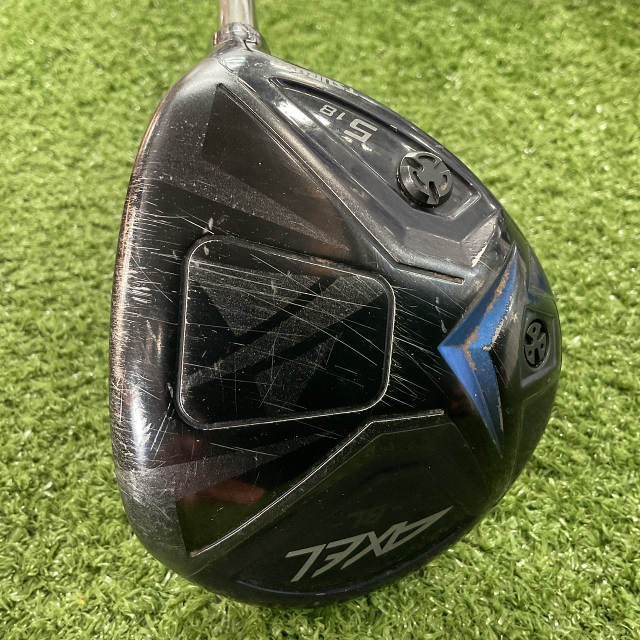 UTILITY 18° TSURUYA : AXEL #5/ -BL- Flex-R ก้านกราไฟร์