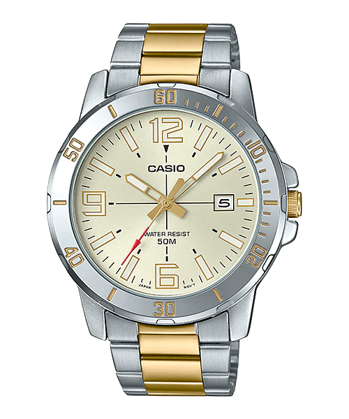 Casio Dress อะนาล็อก - สุภาพบุรุษ รุ่น MTP-VD01SG-9BV