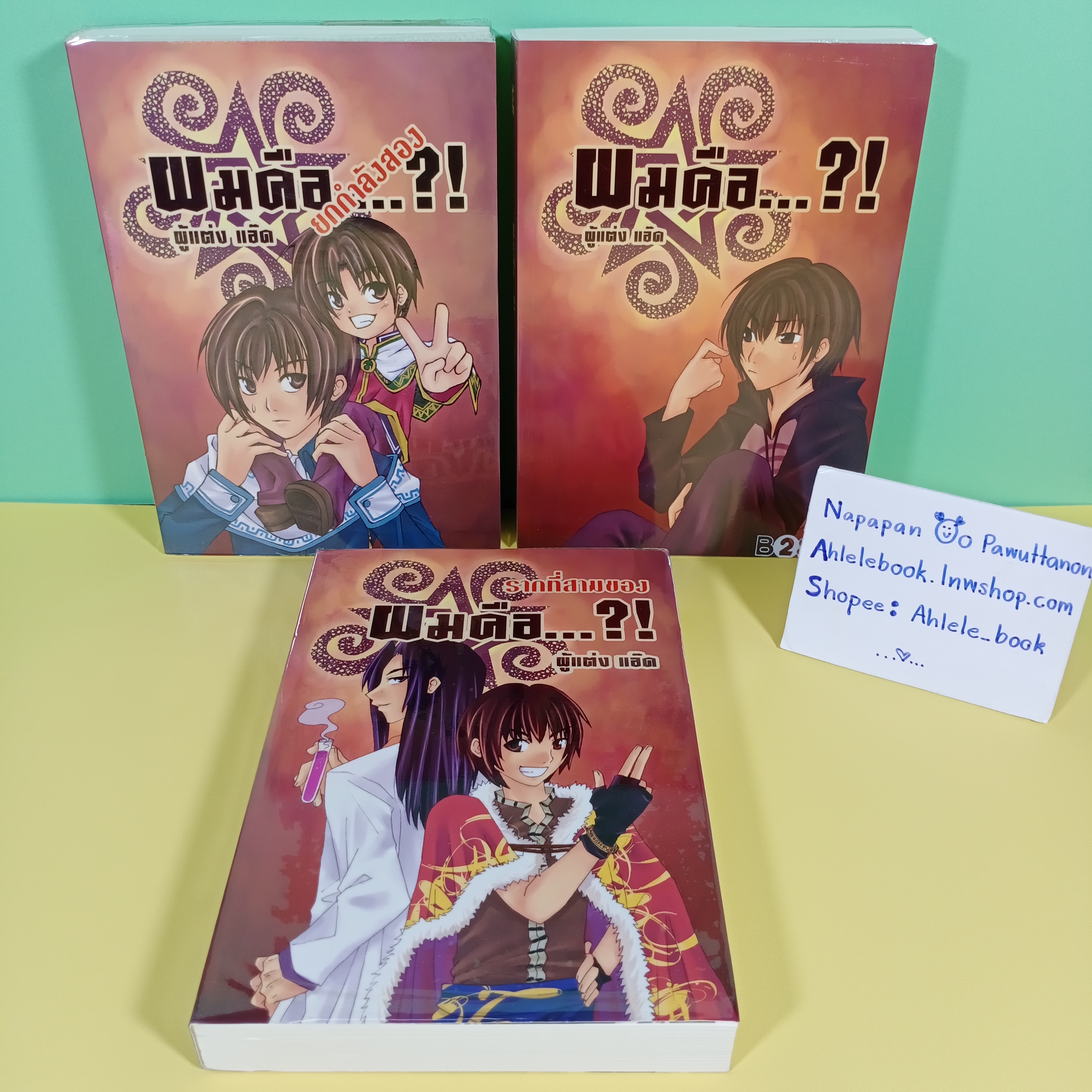 [นิยาย] ผมคือ...?! เล่ม 1-3 (จบ) ปกเก่า