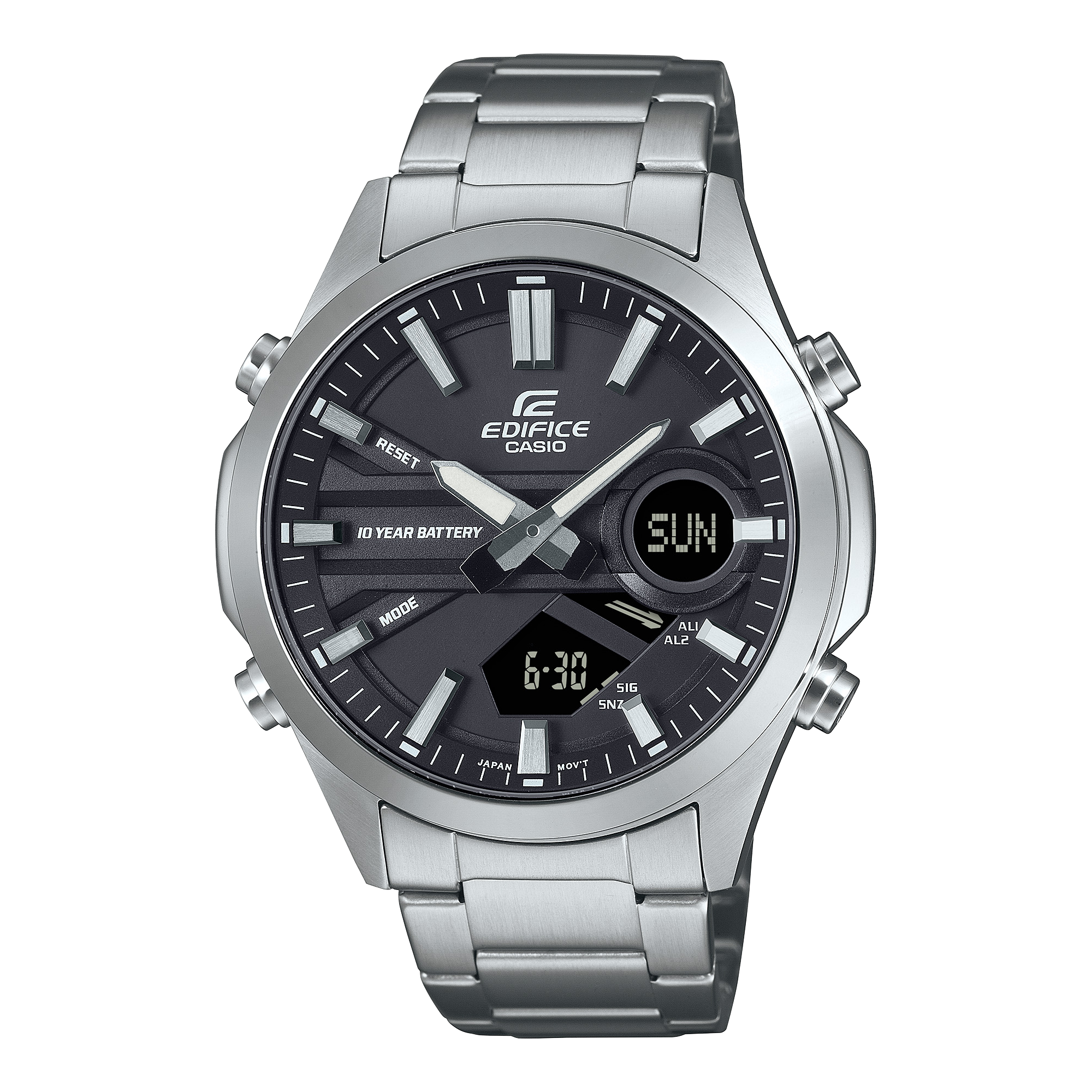 EFV-C120D-1A | อะนาล็อก-ดิจิตอล | EDIFICE | นาฬิกา | CASIO