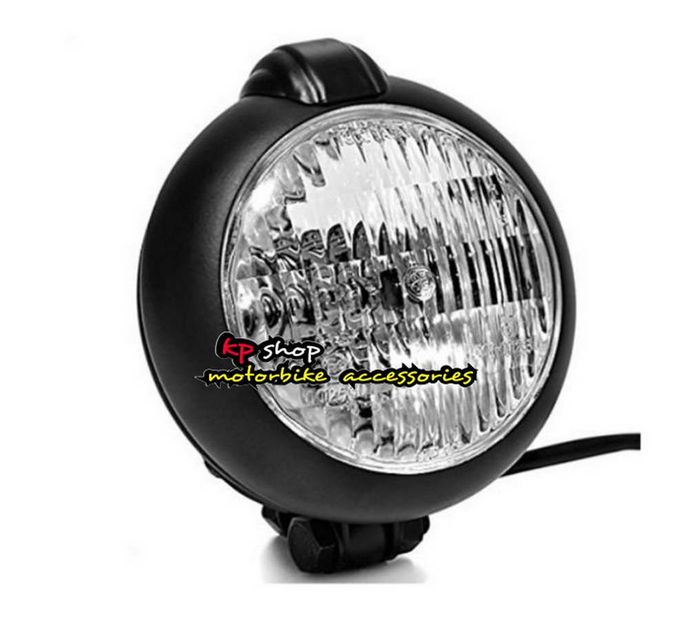 ไฟหน้าแต่งช้อปเปอร์ โคมดำ