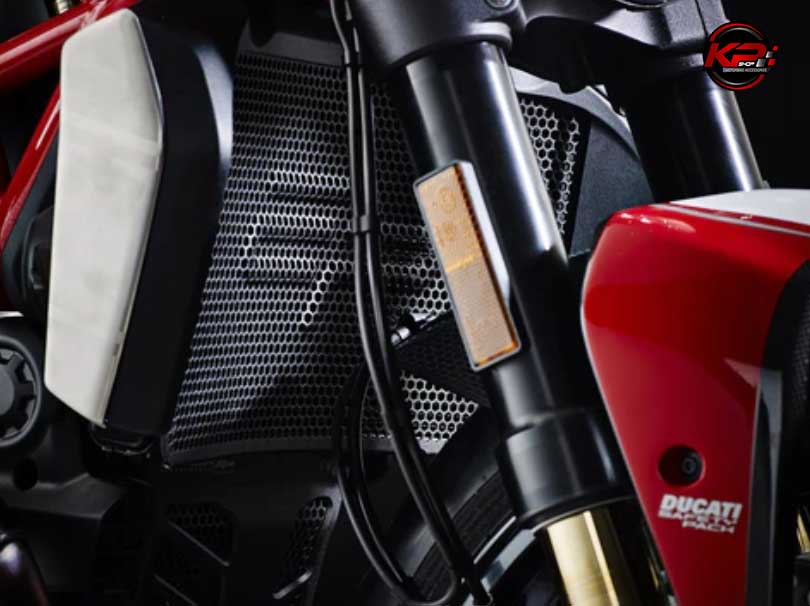 การ์ดหม้อน้ำ Evotech Ducati Monster 1200 Radiator Guard