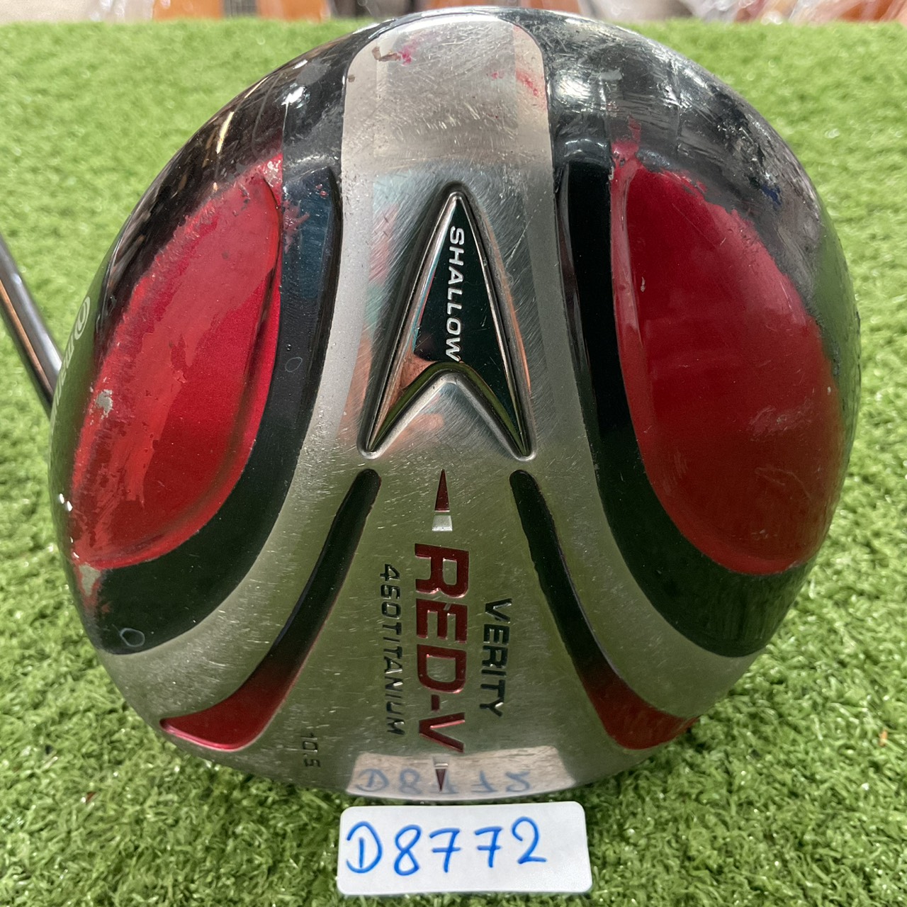 DRIVER 10.5° maruman : RED-V VERITY Flex-R ก้านกราไฟร์