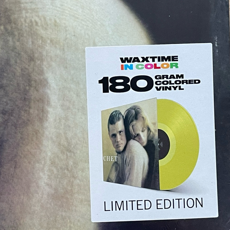 แผ่นเสียง Chet Baker - Lyrical Trumpet of Chet ,Vinyl, LP, Album, Limited Edition Yellow , 180g ,Eu มือหนึ่ง ซีล