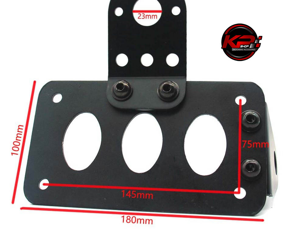 ป้ายทะเบียนข้าง ช๊อปเปอร์