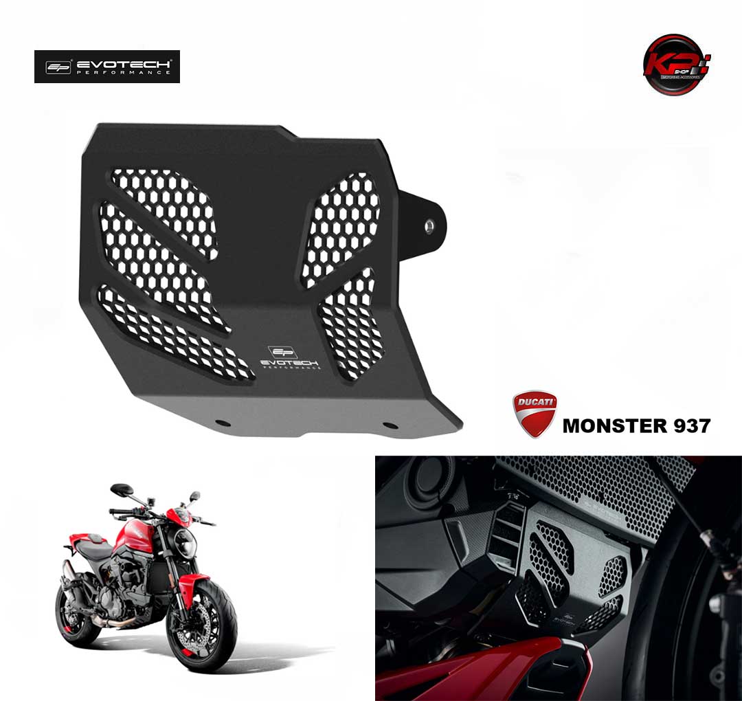 การ์ดเครื่อง Evotech Ducati Monster 937 Engine Guard Protector