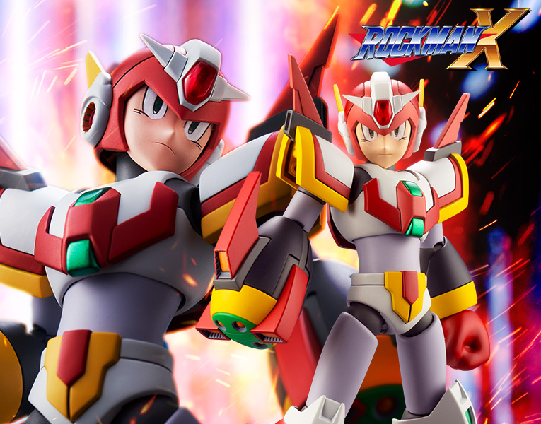 KOTOBUKIYA ROCKMAN X MEGAMAN X 1/12 X FORCE ARMOR RISING FIRE VER.