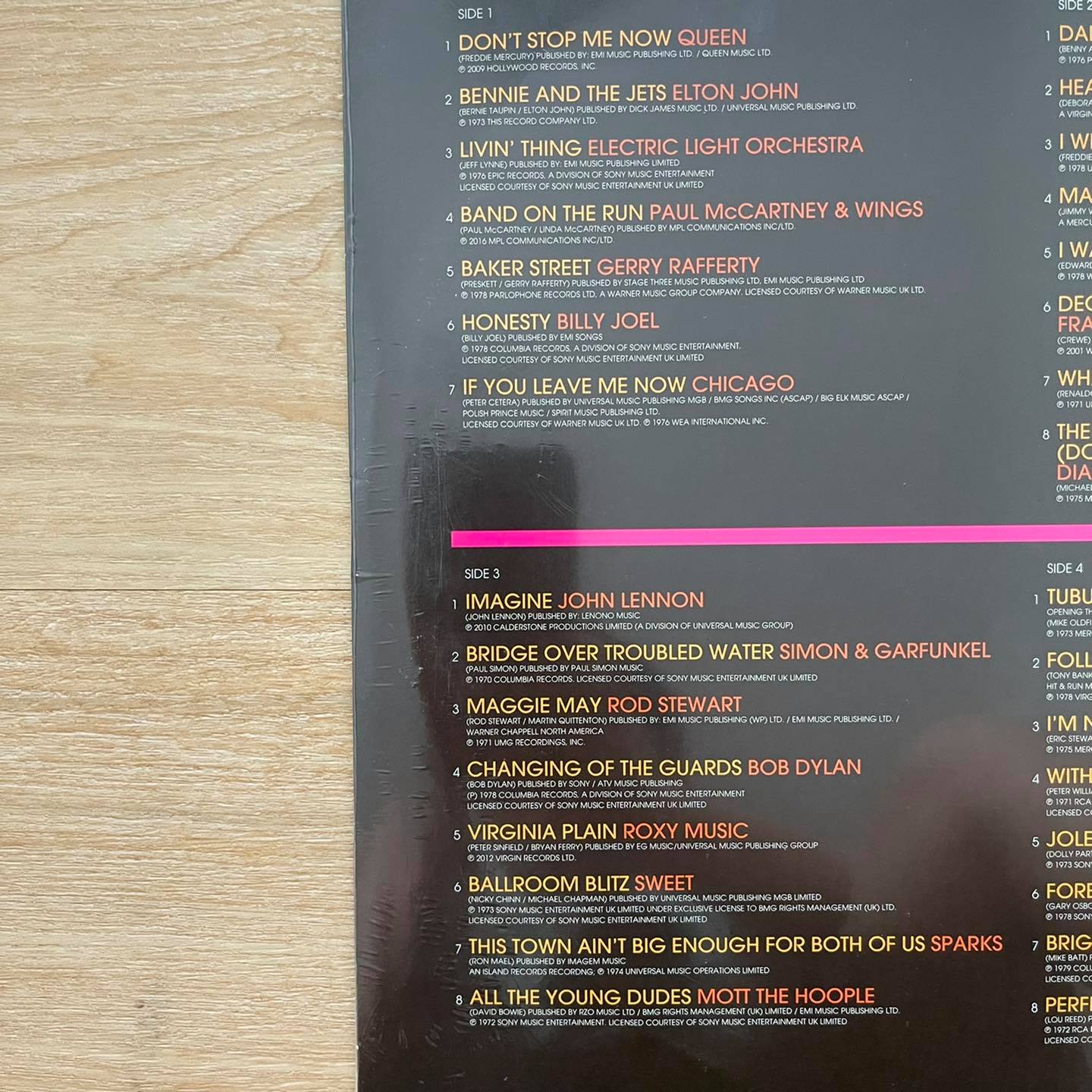 แผ่นเสียง Various – 70s , 2 x Vinyl, LP, Compilation, Stereo แผ่นมือหนึ่ง ซีล