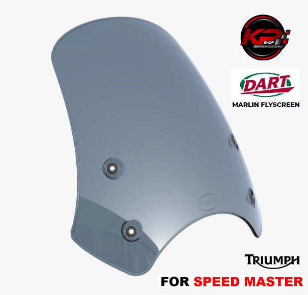 ชิวหน้า DART FLYSCREEN ทรง MARLIN FOR TRIUMPH SPEED MASTER