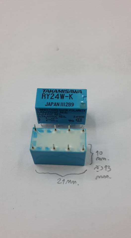 RY24W-K 8ขาRELAYรีเลย์ยี้ห้อTAKAMISAWA