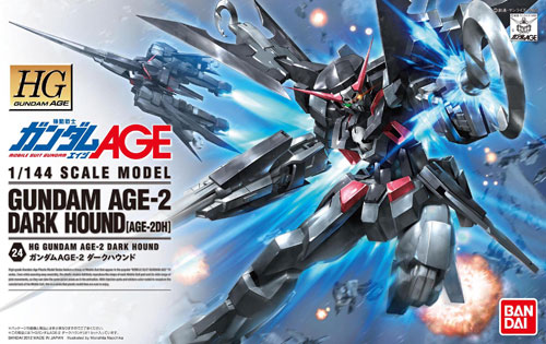 1057387 BANDAI SPIRITS GUNDAM AGE HG 1/144 Gundam AGE-2 Dark Hound
