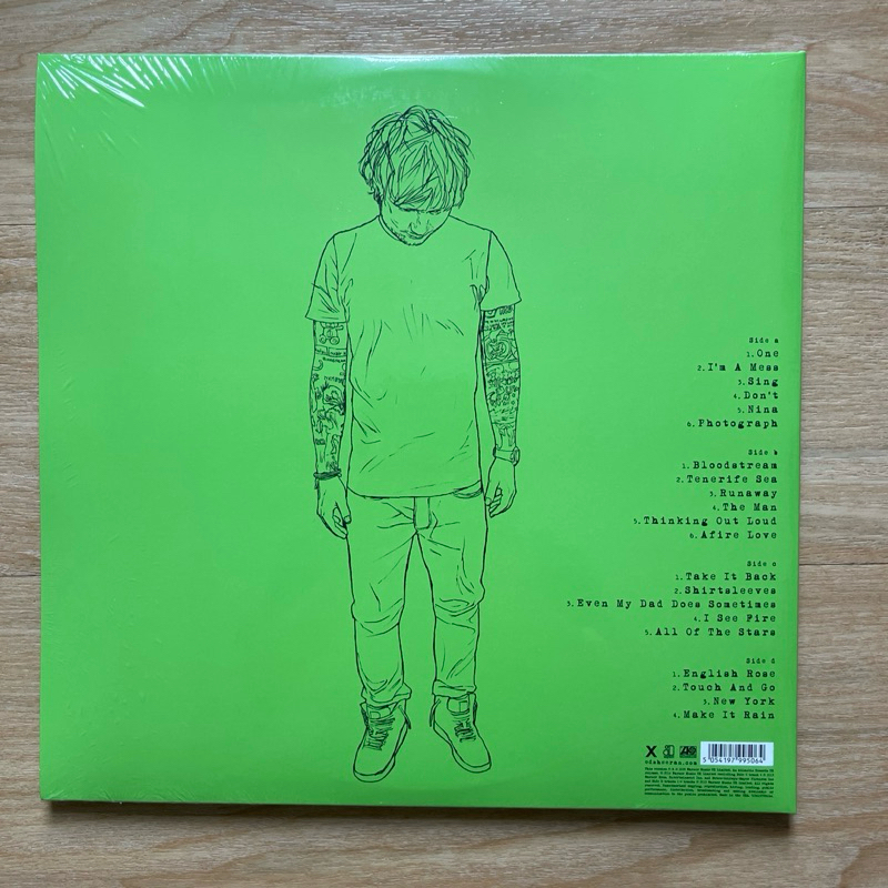 แผ่นเสียง Ed Sheeran - X (10th Anniversary Edition) ,2 x Black Vinyl, 12", 33 ⅓ RPM, Album มือหนึ่ง ซีล