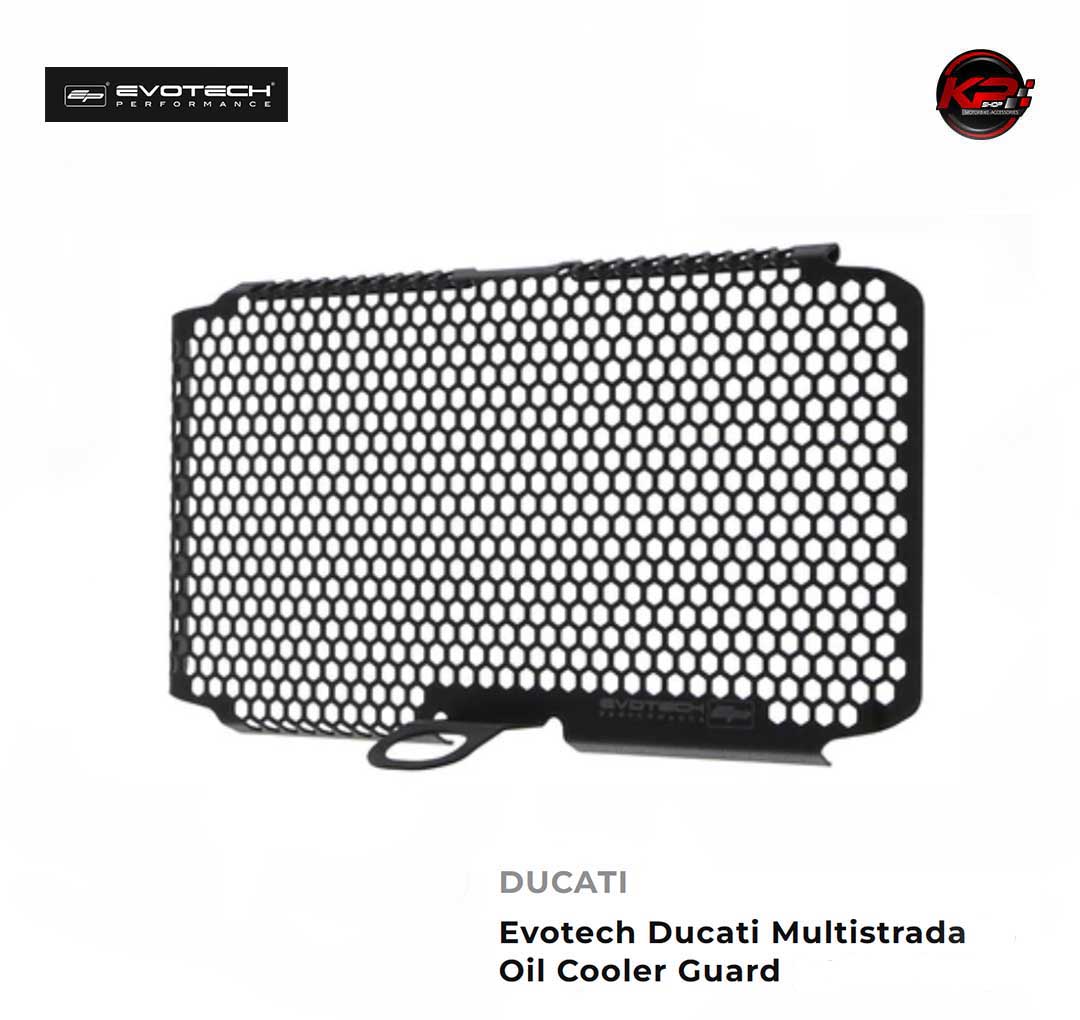 การ์ดออย Evotech Ducati Multistrada Oil Cooler Guard 950/1200/1260/ENDURO/V2