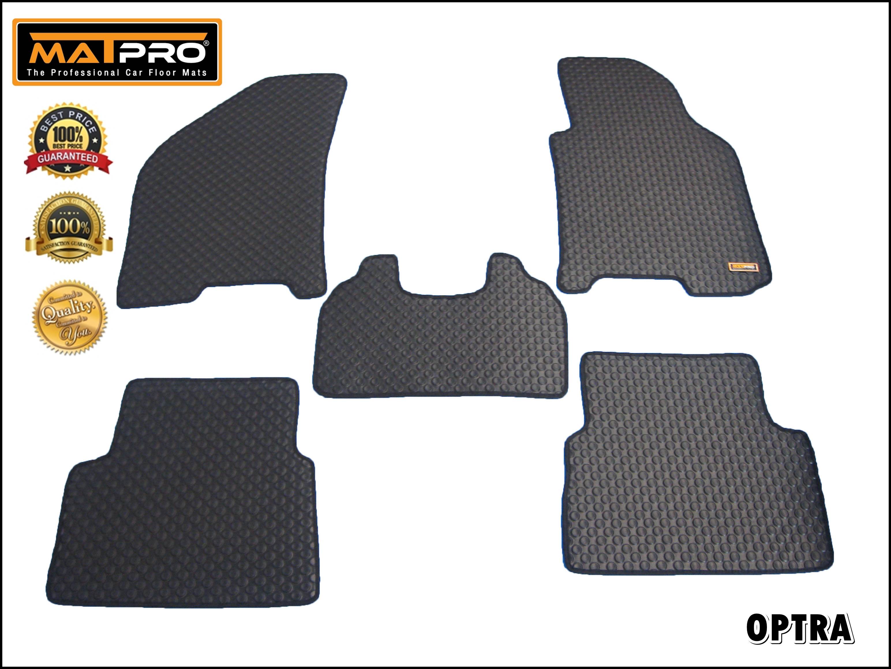 พรมปูพื้นเข้ารูป 100% ลายกระดุม สำหรับรถ รุ่น Chevrolet OPTRA