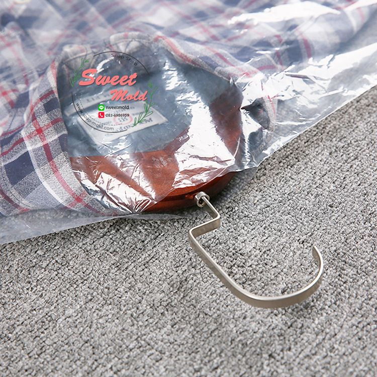 ถุงพลาสติกใสคลุมเสื้อผ้า 50 ชิ้น (คลิกเพื่อเลือกขนาด)