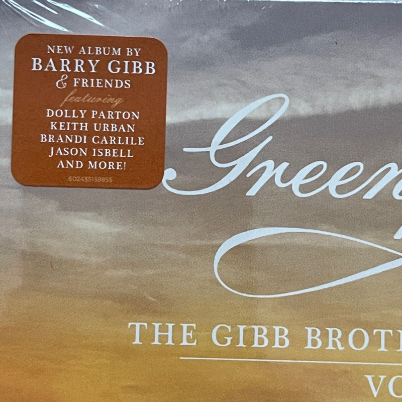 แผ่น CD Barry Gibb - Greenfields: The Gibb Brothers' Songbook Vol. 1 มือหนึ่ง ซีล