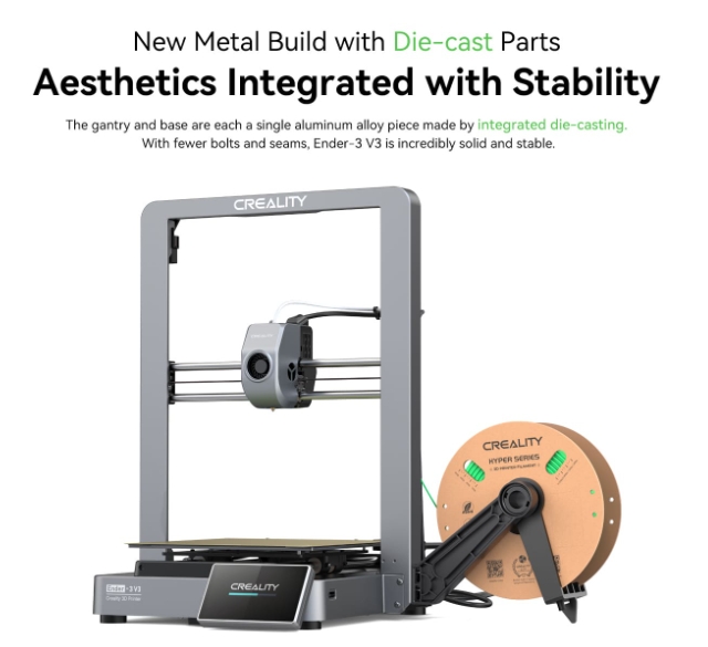 3D Printer Creality Ender 3 V3 ใหม่ by In2real3d ( Ender3V3 )