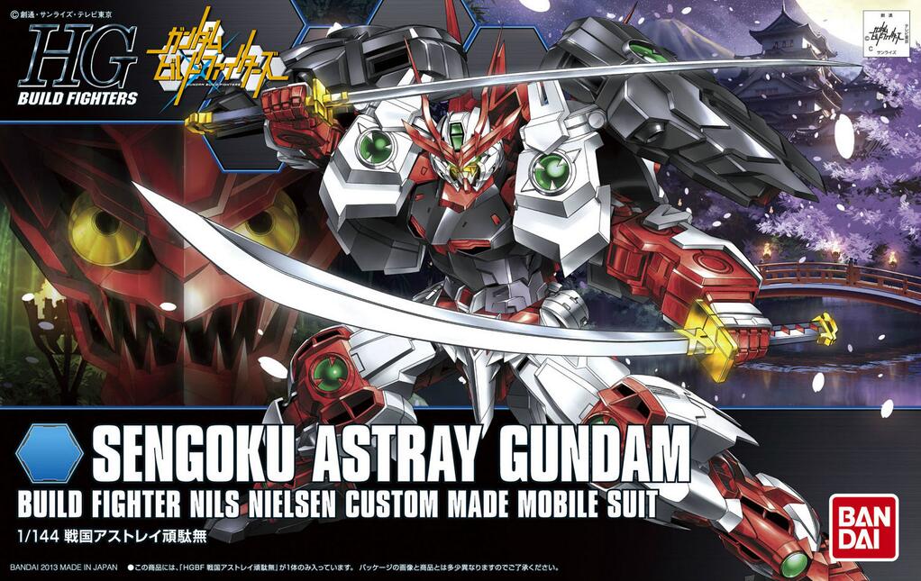 1057719 BANDAI SPIRITS HGBF 1/144 Sengoku Astray Gundam