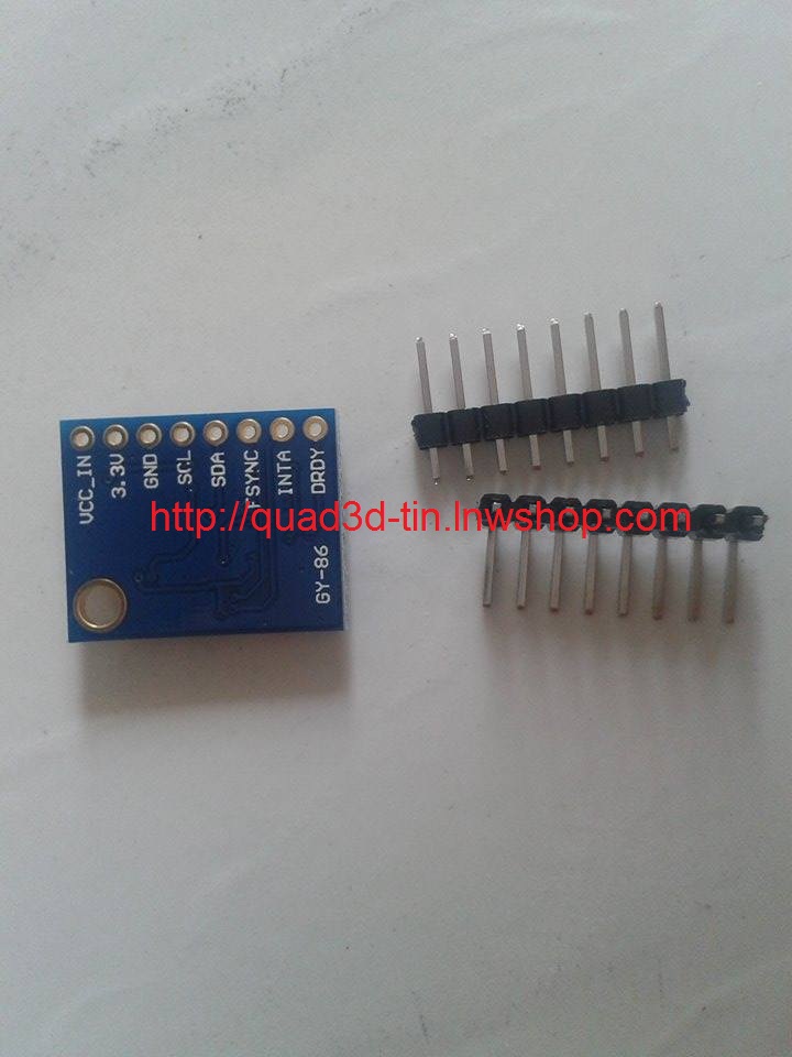 GY-86 IMU/10DOF (MPU6050 + HMC5883L + MS5611)