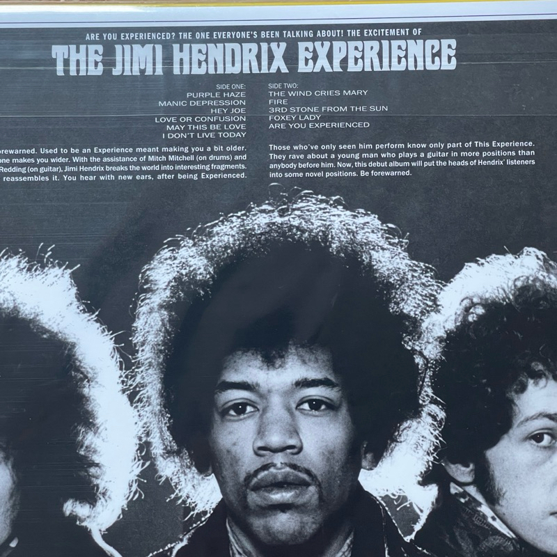 แผ่นเสียง The Jimi Hendrix Experience - Are You Experienced, LP, Album, Reissue, EU มือหนึ่ง