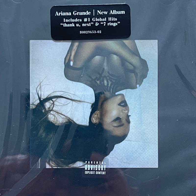 CD ซีดีเพลง Ariana Grande - Thank U, Next ,CD, Album, Explicit มือหนึ่ง ซีล
