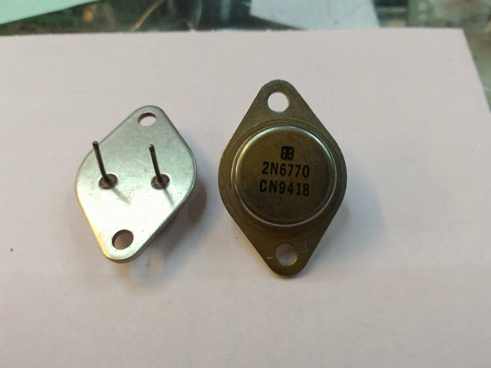 2N6770ทรานซิสเตอร์จานบินTO-3