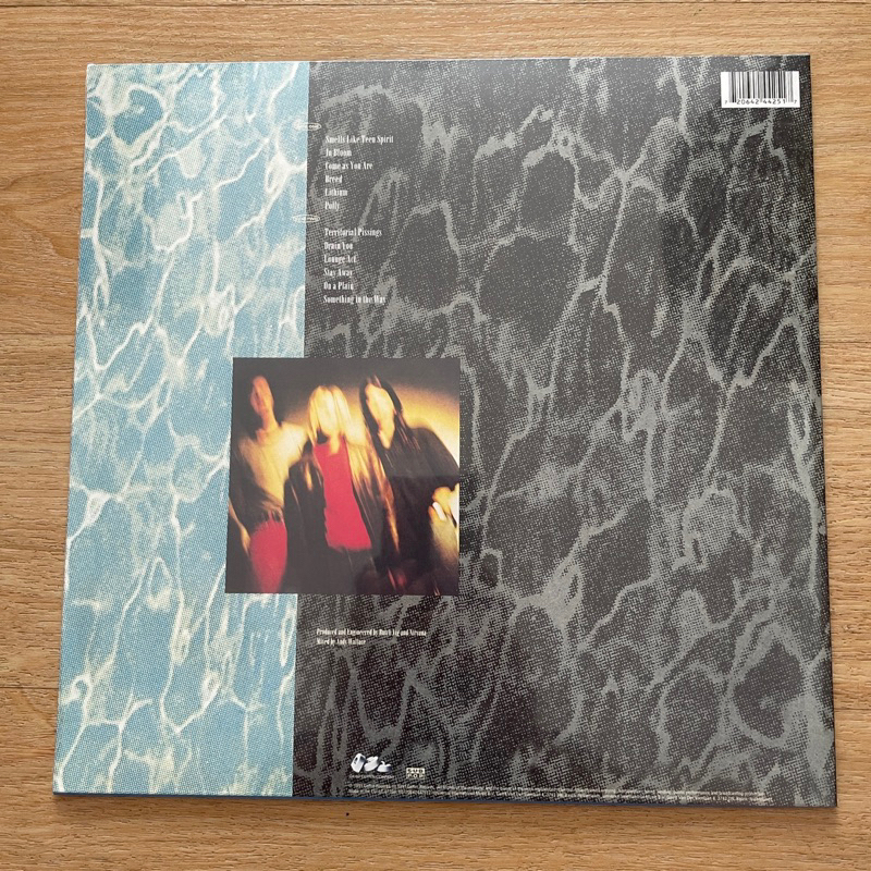 แผ่นเสียง Nirvana อัลบั้ม Nevermind, Vinyl, LP, Album, Reissue, Remastered, 180g มือหนึ่ง ซีล