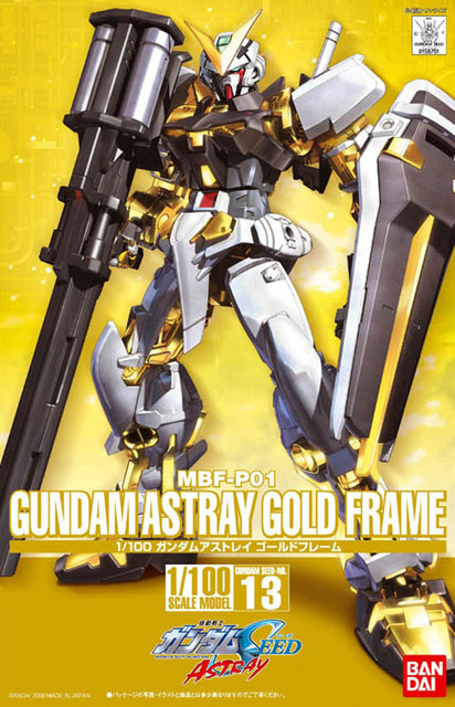 1/100 MBF-P01 Gundam Asrtay Gold Frame