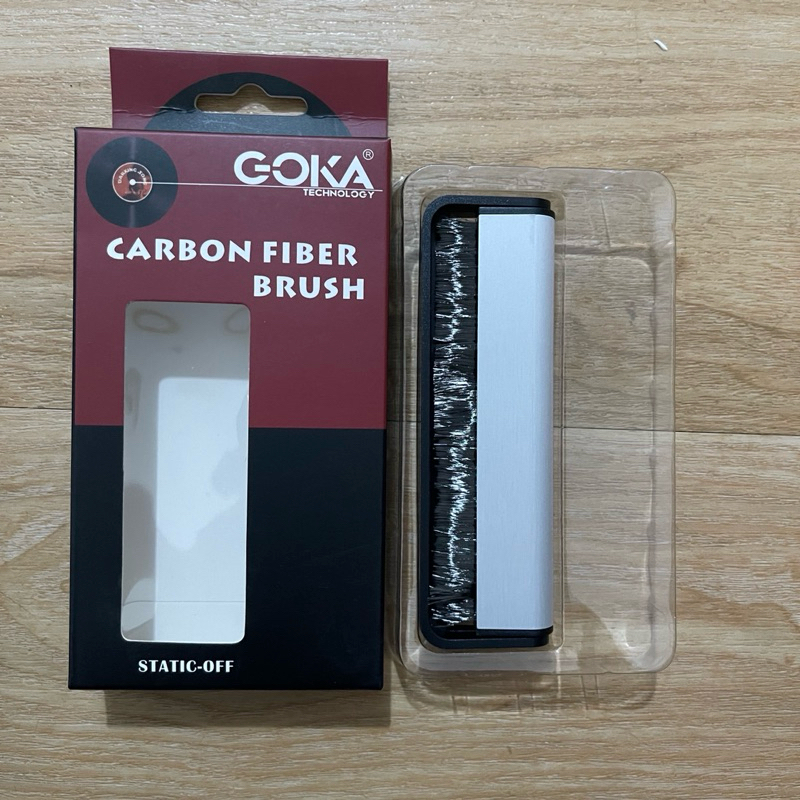 Goka ชุดแปรงทำความสะอาดแผ่นเสียง และ Goka แปรงทำความสะอาดหัวเข็มแผ่นเสียง
