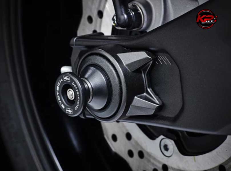 กันล้มหลัง พร้อมสปูนในตัว Evotech Paddock Stand Bobbins - Yamaha YZF-R7 (2022+)