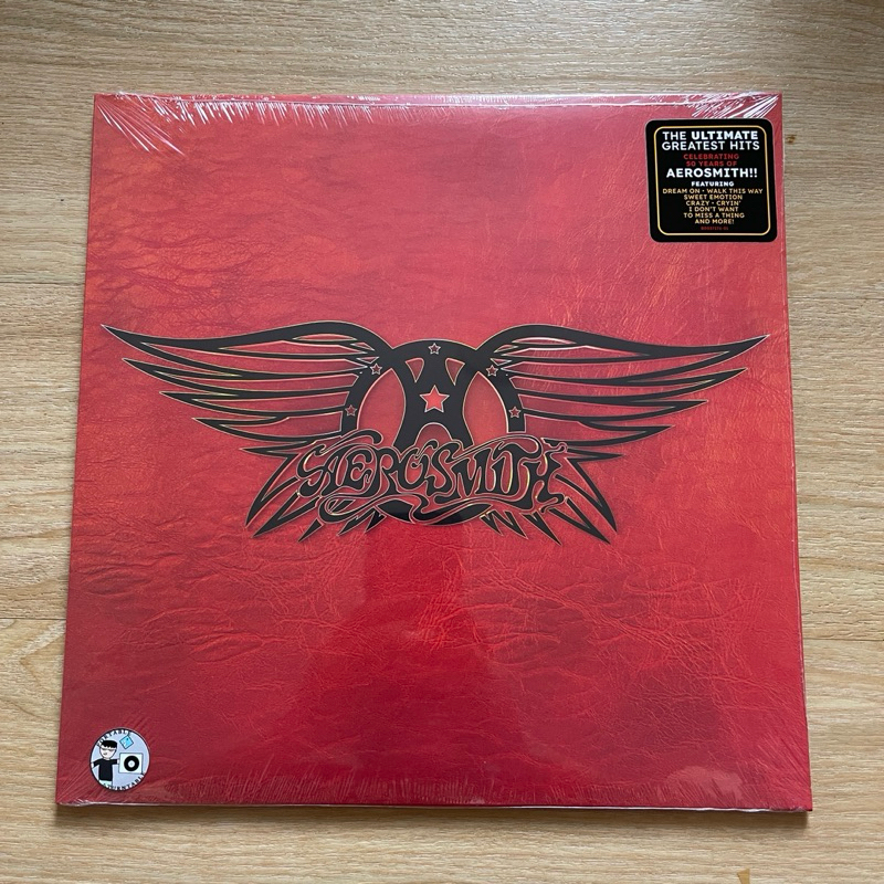 แผ่นเสียง Aerosmith - Greatest Hits ,Black Vinyl, LP, Compilation, Stereo ,มือหนึ่ง ซีล