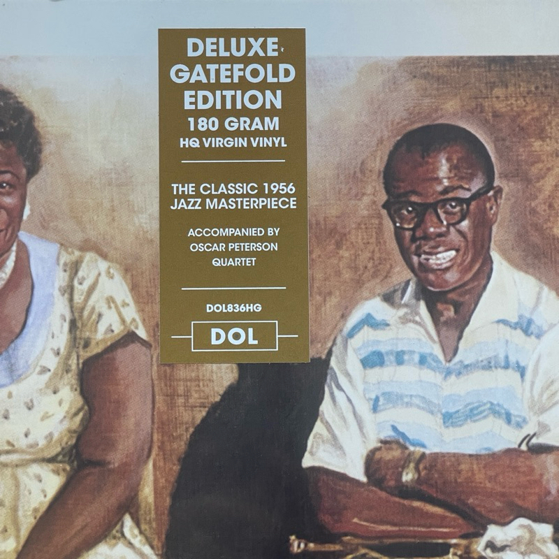 แผ่นเสียง Ella Fitzgerald - Ella And Louis ,Vinyl, LP, Album, Reissue, Mono, 180g Gatefold , มือหนึ่ง ซีล