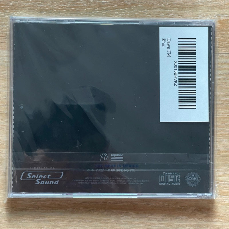 CD ซีดีเพลง The Weeknd – Dawn FM ,CD ,Album ,mexico (แผ่นแท้ มือหนึ่ง ซีล )